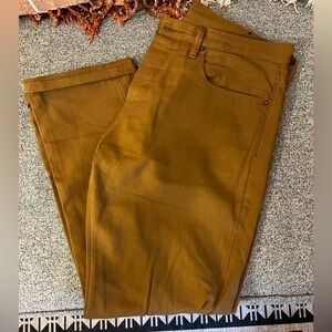 Gap selvedge canvas jeans